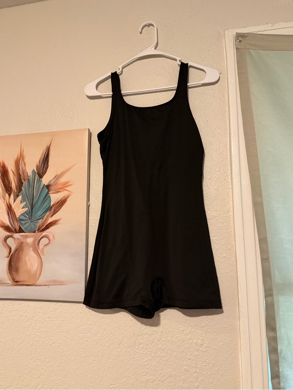 Black Women’s Tank Romper - Classic Sleepwear